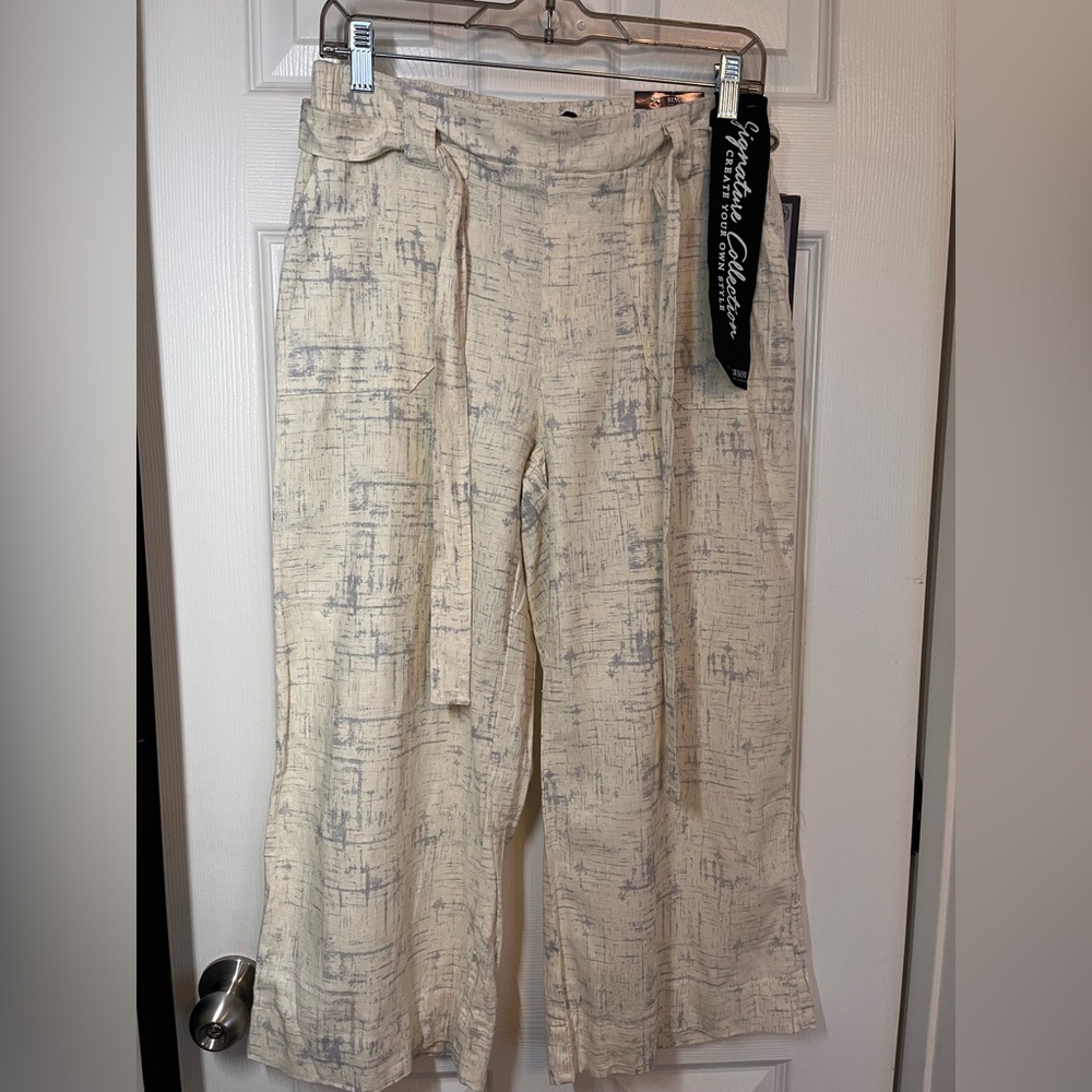 Beau/Dawson wide leg capri pants